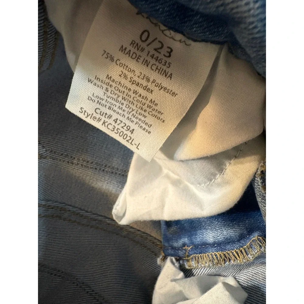 Kancan Essentials Women Light Wash High Rise Skinny Jeans KC35002L-L Size 0/23